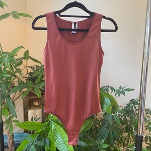 Mauve Tank Top Bodysuit